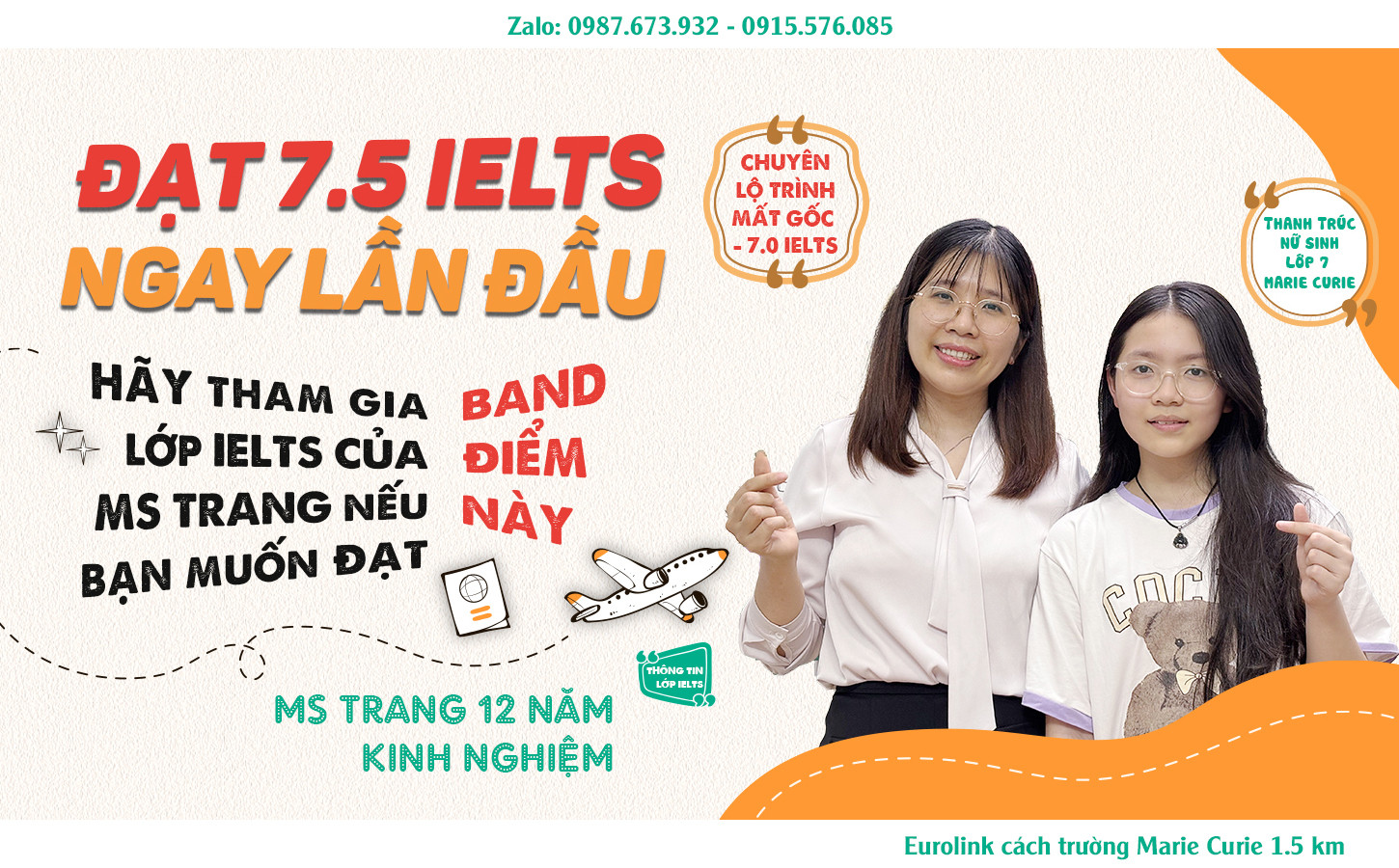 Lớp IELTS  6.0 - 6.5
